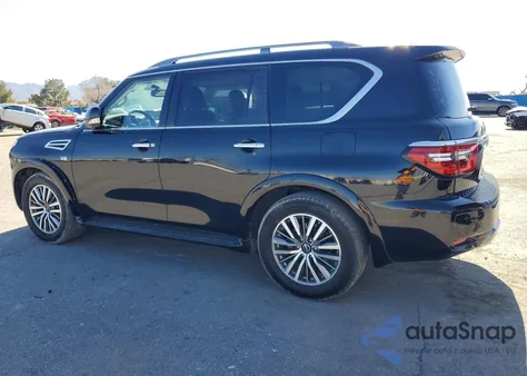 2021 Nissan Armada Sl z USA, uszkodzony, nr VIN JN8AY2BA7M9370768